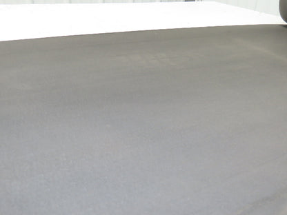 18"W x 21' Soft Top Rubber PVC Conveyor Belt Black Gray Reversible 1/8"Thick
