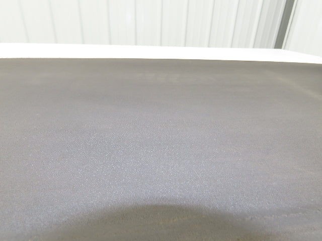 18"W x 21' Soft Top Rubber PVC Conveyor Belt Black Gray Reversible 1/8"Thick