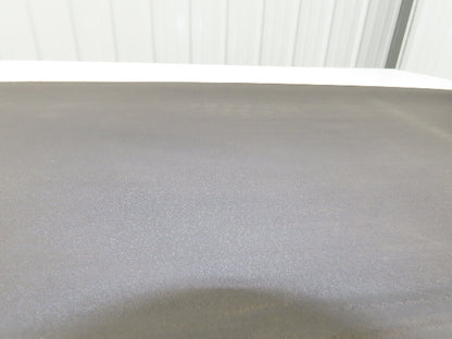 18"W x 21' Soft Top Rubber PVC Conveyor Belt Black Gray Reversible 1/8"Thick