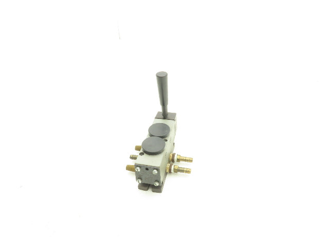 Rexroth R431008498 TaskMaster Pneumatic Directional Valve 3-Pos Lever 200psi