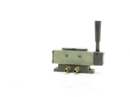 Rexroth R431008498 TaskMaster Pneumatic Directional Valve 3-Pos Lever 200psi