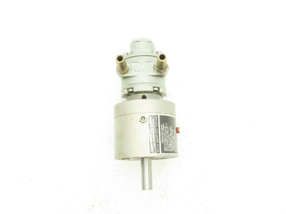 Gast 1UP-NRV-4-GR11 Pneumatic Air Motor 15:1 Gear Ratio 400 RPM 1/3Hp