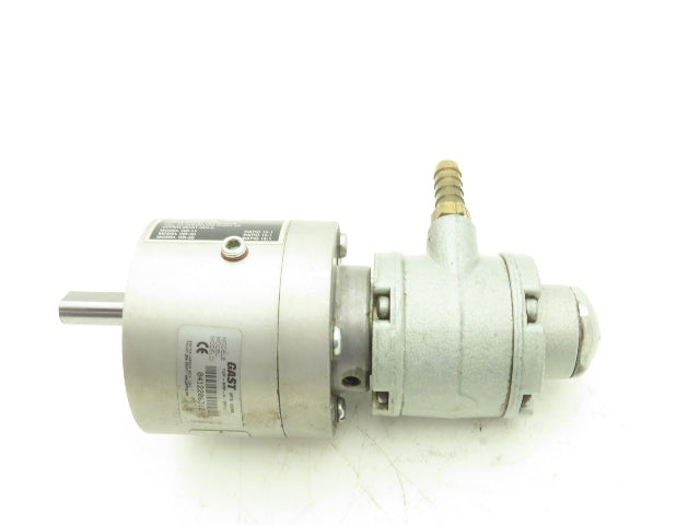 Gast 1UP-NRV-4-GR11 Pneumatic Air Motor 15:1 Gear Ratio 400 RPM 1/3Hp