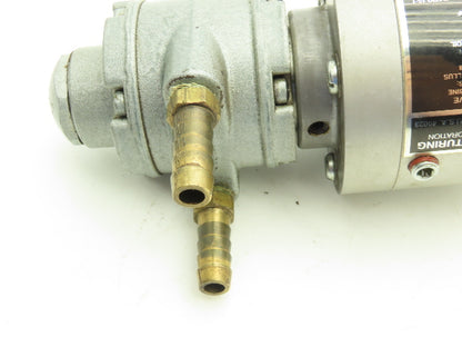 Gast 1UP-NRV-4-GR11 Pneumatic Air Motor 15:1 Gear Ratio 400 RPM 1/3Hp