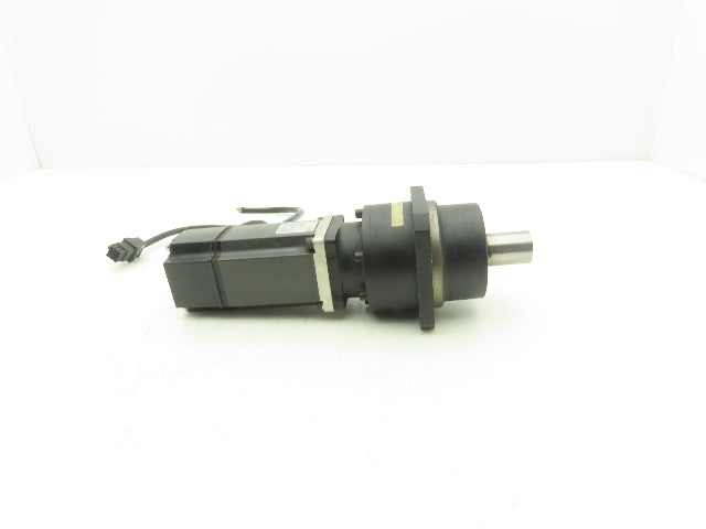 Mitsubishi HC-MF43G1 AC Servo Gearmotor 12:1 Reducer 250RPM 122V 3Ph Inline