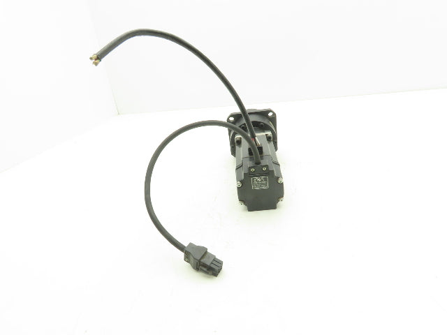 Mitsubishi HC-MF43G1 AC Servo Gearmotor 12:1 Reducer 250RPM 122V 3Ph Inline