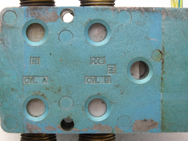 MAC 6511B-211-PM-111DA Pneumatic Solenoid Valve W/Base 150PSI 120VAC PME-111DABE