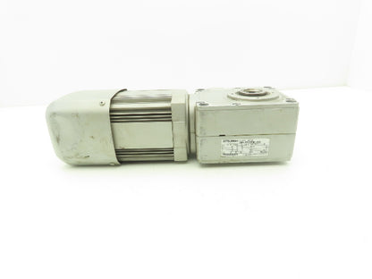 Mitsubishi GM-HY2FB-RH AC Gearmotor 60:1 Reducer 0.2kW 30rpm w/Brake 25mm Hollow