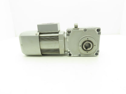 Mitsubishi GM-HY2FB-RH AC Gearmotor 60:1 Reducer 0.2kW 30rpm w/Brake 25mm Hollow