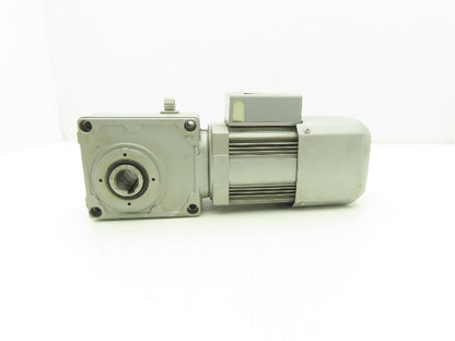 Mitsubishi GM-HY2FB-RH AC Gearmotor 60:1 Reducer 0.2kW 30rpm w/Brake 25mm Hollow