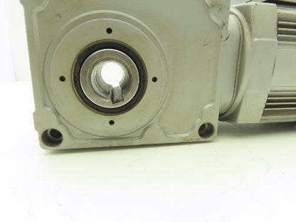 Mitsubishi GM-HY2FB-RH AC Gearmotor 60:1 Reducer 0.2kW 30rpm w/Brake 25mm Hollow
