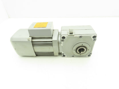 Mitsubishi GM-HY2FB-RH AC Gearmotor 60:1 Reducer 0.2kW 30rpm w/Brake 25mm Hollow