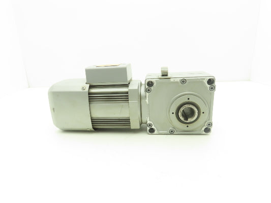 Mitsubishi GM-HY2FB-RH AC Gearmotor 60:1 Reducer 0.2kW 30rpm w/Brake 25mm Hollow