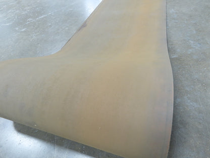 18"W x 60' Tan Rubber Conveyor Belt Nylon Back 60' Length 7/64"Thick