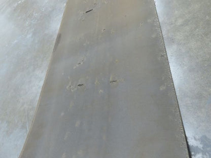 18"W x 60' Tan Rubber Conveyor Belt Nylon Back 60' Length 7/64"Thick
