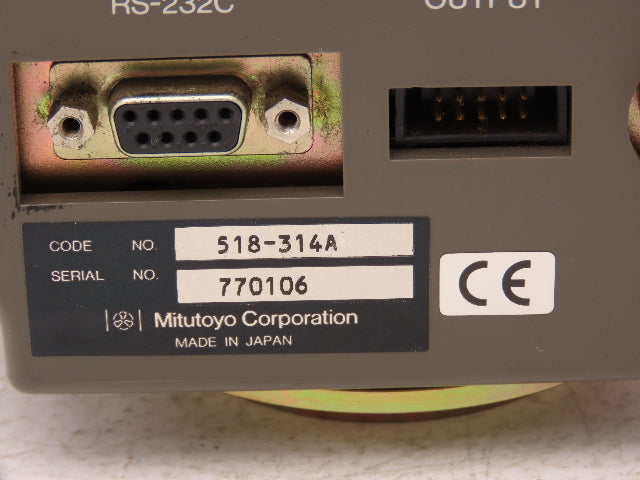 Mitutoyo 518-314A Printer For Linear Micro Hite Electronic Height Gage 770106