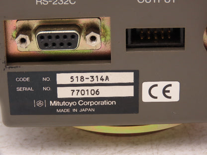 Mitutoyo 518-314A Printer For Linear Micro Hite Electronic Height Gage 770106