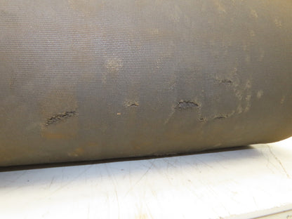 18"W x 89' Tan Rubber Conveyor Belt Nylon Back 89' Length 7/64"Thick