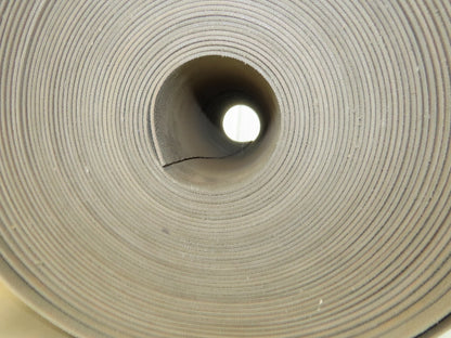 18"W x 89' Tan Rubber Conveyor Belt Nylon Back 89' Length 7/64"Thick