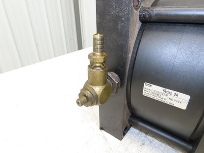 Parker 10.00JB2ALU19A2.250 Pneumatic Air Cylinder 10" Bore 2.250" Stroke 250PSI