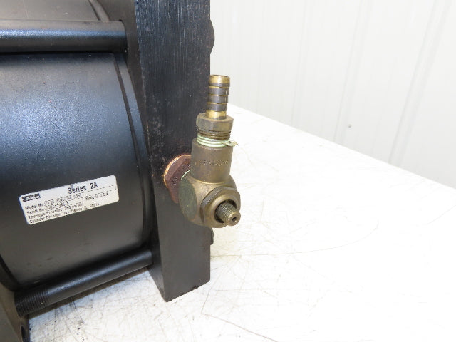 Parker 10.00JB2ALU19A2.250 Pneumatic Air Cylinder 10" Bore 2.250" Stroke 250PSI