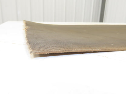 18"W x 50' Tan Rubber Conveyor Belt Nylon Back 50' Length 7/64"Thick