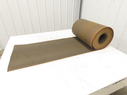 18"W x 50' Tan Rubber Conveyor Belt Nylon Back 50' Length 7/64"Thick