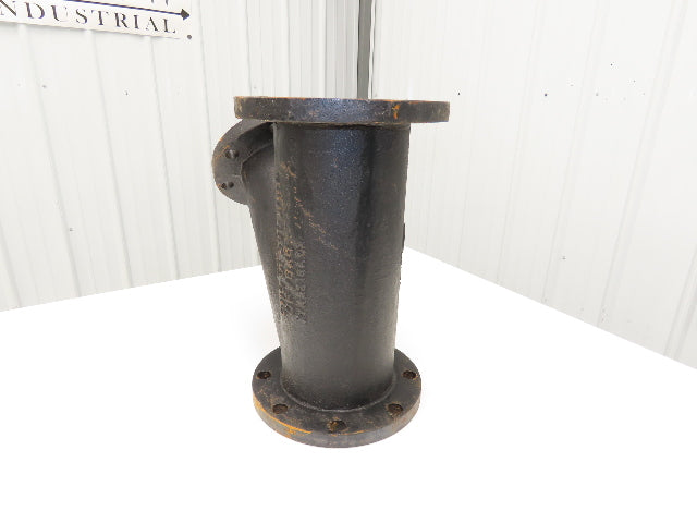 DFY6X6 Cast Iron Y Strainer Valve 6" Flanged Wye C110 D1 250 WWP Class 150