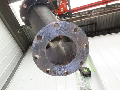 DFY6X6 Cast Iron Y Strainer Valve 6" Flanged Wye C110 D1 250 WWP Class 150