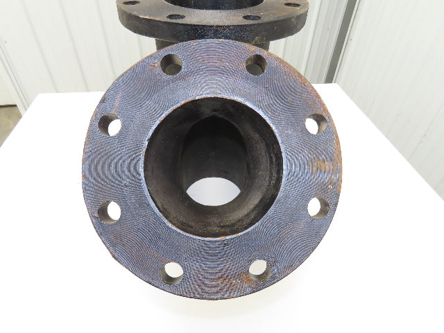 DFY6X6 Cast Iron Y Strainer Valve 6" Flanged Wye C110 D1 250 WWP Class 150