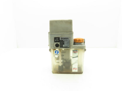 Showa LCB 4010C Lubricator Pump 100VAC 1Ph 0.1L/min 1.2 MPA 2 Liter Tank
