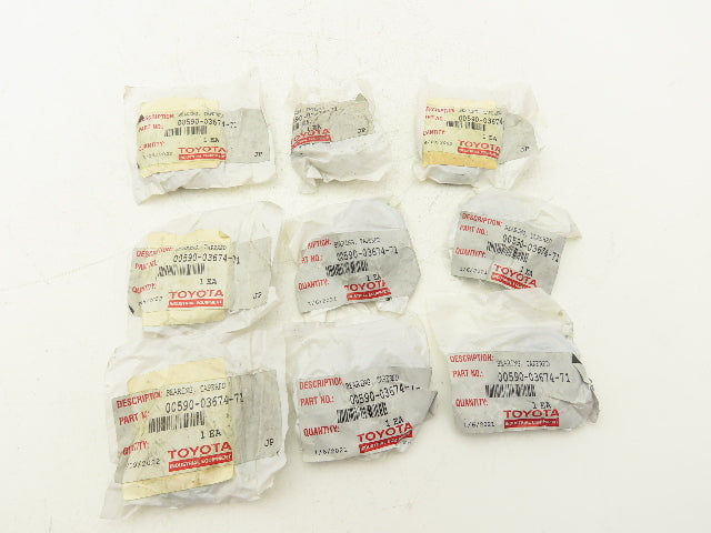 Toyota 00590-03674-71 Tapered Roller Bearing Forklift 25mm ID x 50mm OD Lot of 9