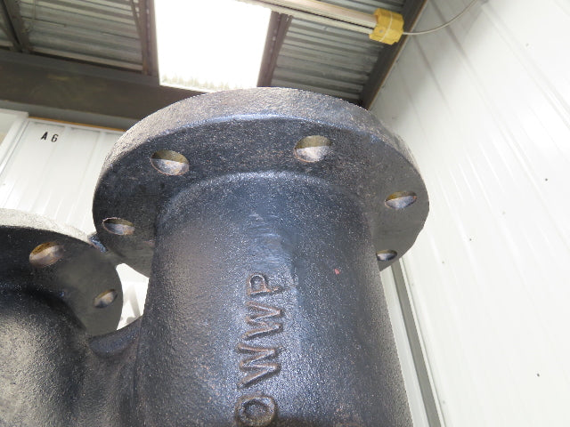 DFY6X6 Cast Iron Y Strainer Valve 6" Flanged Wye C110 D1 250 WWP Class 150