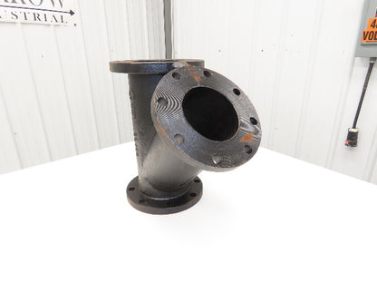 DFY6X6 Cast Iron Y Strainer Valve 6" Flanged Wye C110 D1 250 WWP Class 150