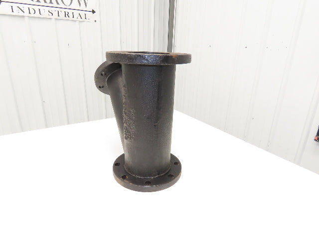 DFY6X6 Cast Iron Y Strainer Valve 6" Flanged Wye C110 D1 250 WWP Class 150
