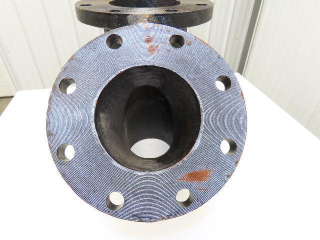 DFY6X6 Cast Iron Y Strainer Valve 6" Flanged Wye C110 D1 250 WWP Class 150