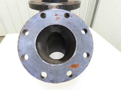 DFY6X6 Cast Iron Y Strainer Valve 6" Flanged Wye C110 D1 250 WWP Class 150