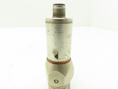 IFM PA 9023 Pressure Transmitter with Ceramic Measuring Cell 0-25 Bar G 1/4