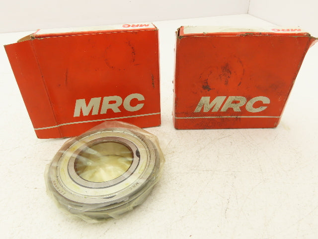 MRC 209MFFG Ball Bearing 45mm ID x 85mm OD x 19mm Width Double Sheild Lot of 2