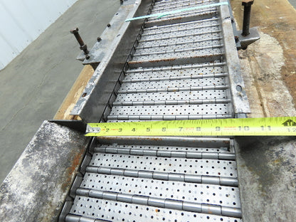 Turbo Dual Chip Conveyor w/Coolant Filter Drag Chain 70" Infeed 11' 9"OAL