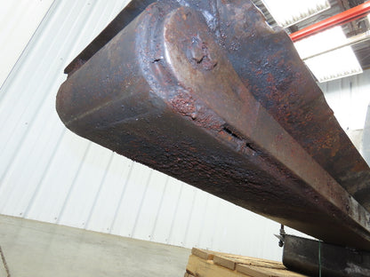 Turbo Dual Chip Conveyor w/Coolant Filter Drag Chain 70" Infeed 11' 9"OAL