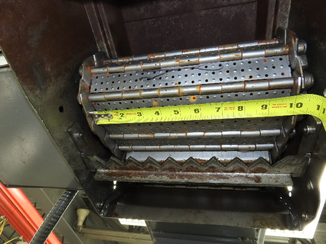 Turbo Dual Chip Conveyor w/Coolant Filter Drag Chain 70" Infeed 11' 9"OAL