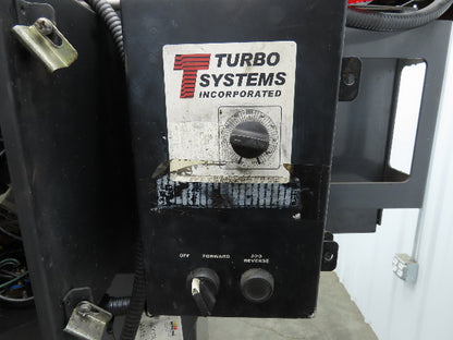 Turbo Dual Chip Conveyor w/Coolant Filter Drag Chain 70" Infeed 11' 9"OAL