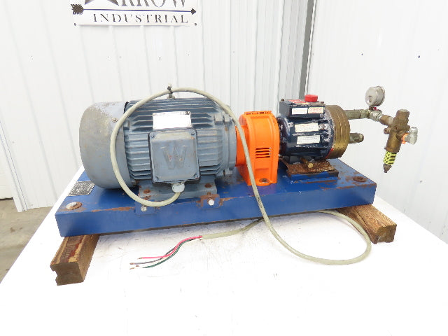 Wanner D10XKBTHFECA Hydra-Cell Pump/Motor Assembly 8.1GPM 5Hp 1000PSI 230/460VAC