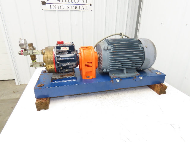 Wanner D10XKBTHFECA Hydra-Cell Pump/Motor Assembly 8.1GPM 5Hp 1000PSI 230/460VAC