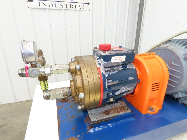 Wanner D10XKBTHFECA Hydra-Cell Pump/Motor Assembly 8.1GPM 5Hp 1000PSI 230/460VAC