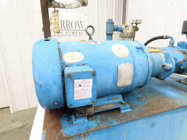 Vickers Hydraulic Power Unit 30 Gallon Tank 15GPM 3000PSI 10Hp 230/460V 3Ph