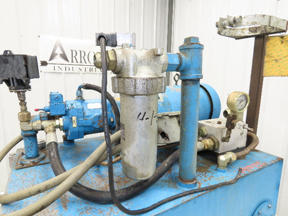 Vickers Hydraulic Power Unit 30 Gallon Tank 15GPM 3000PSI 10Hp 230/460V 3Ph