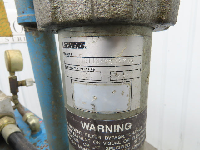 Vickers Hydraulic Power Unit 30 Gallon Tank 15GPM 3000PSI 10Hp 230/460V 3Ph