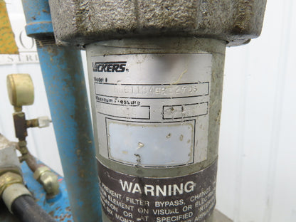 Vickers Hydraulic Power Unit 30 Gallon Tank 15GPM 3000PSI 10Hp 230/460V 3Ph